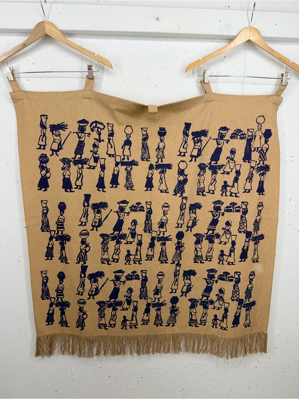 Phuthadikobo Museum Botswana Screen Print Tapestry Art Piece